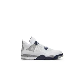 Premium Air Jordan 4 Retro Midnight Navy Sneakers - Kids/Preschool Sizes