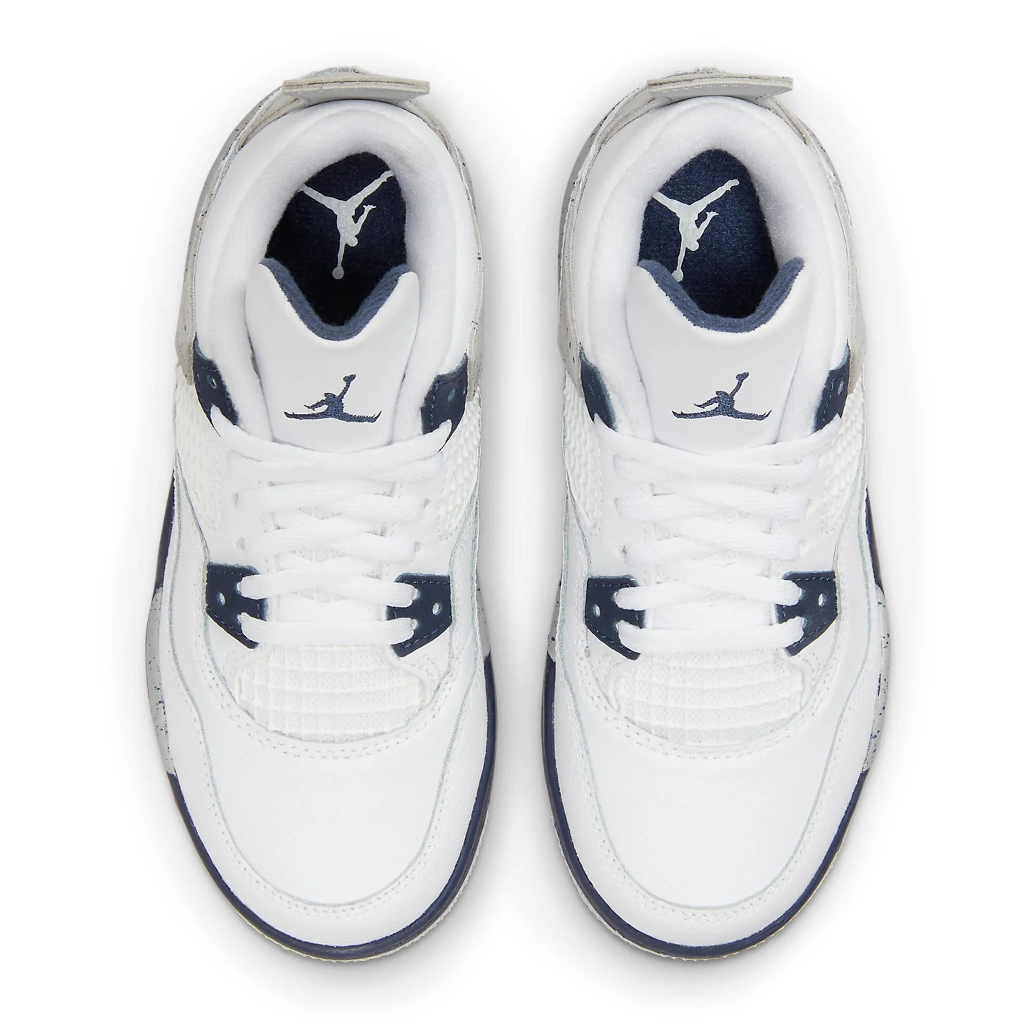 Premium Air Jordan 4 Retro Midnight Navy Sneakers - Kids/Preschool Sizes