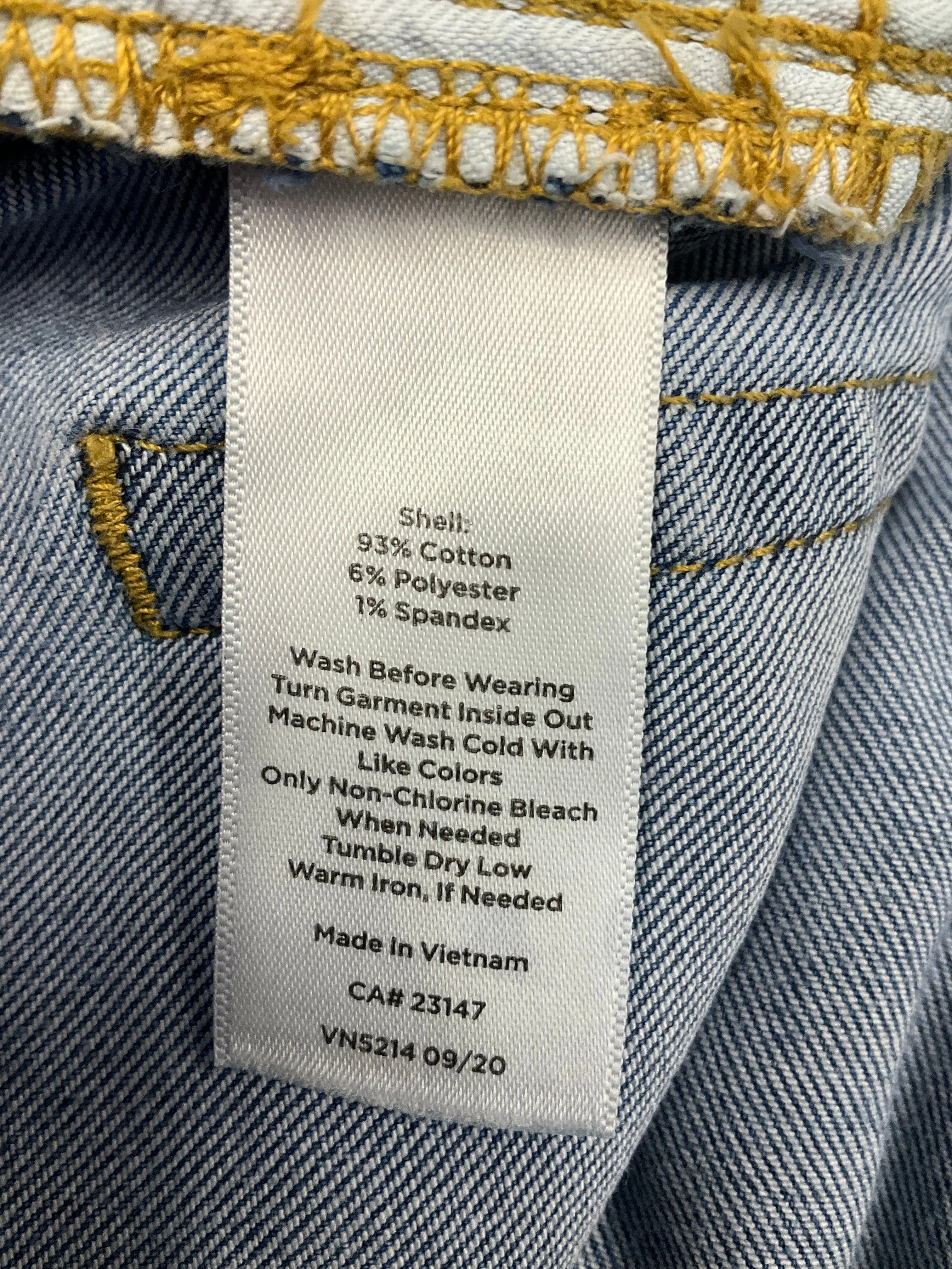 Blue Denim Jeans Cropped Talbots, Size 14