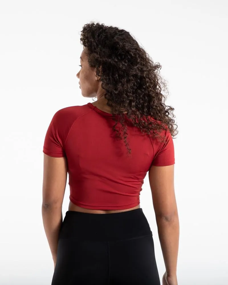 CROP TOP - RED