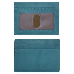 ILI NEW YORK ID CARD CASE JEANS BLUE