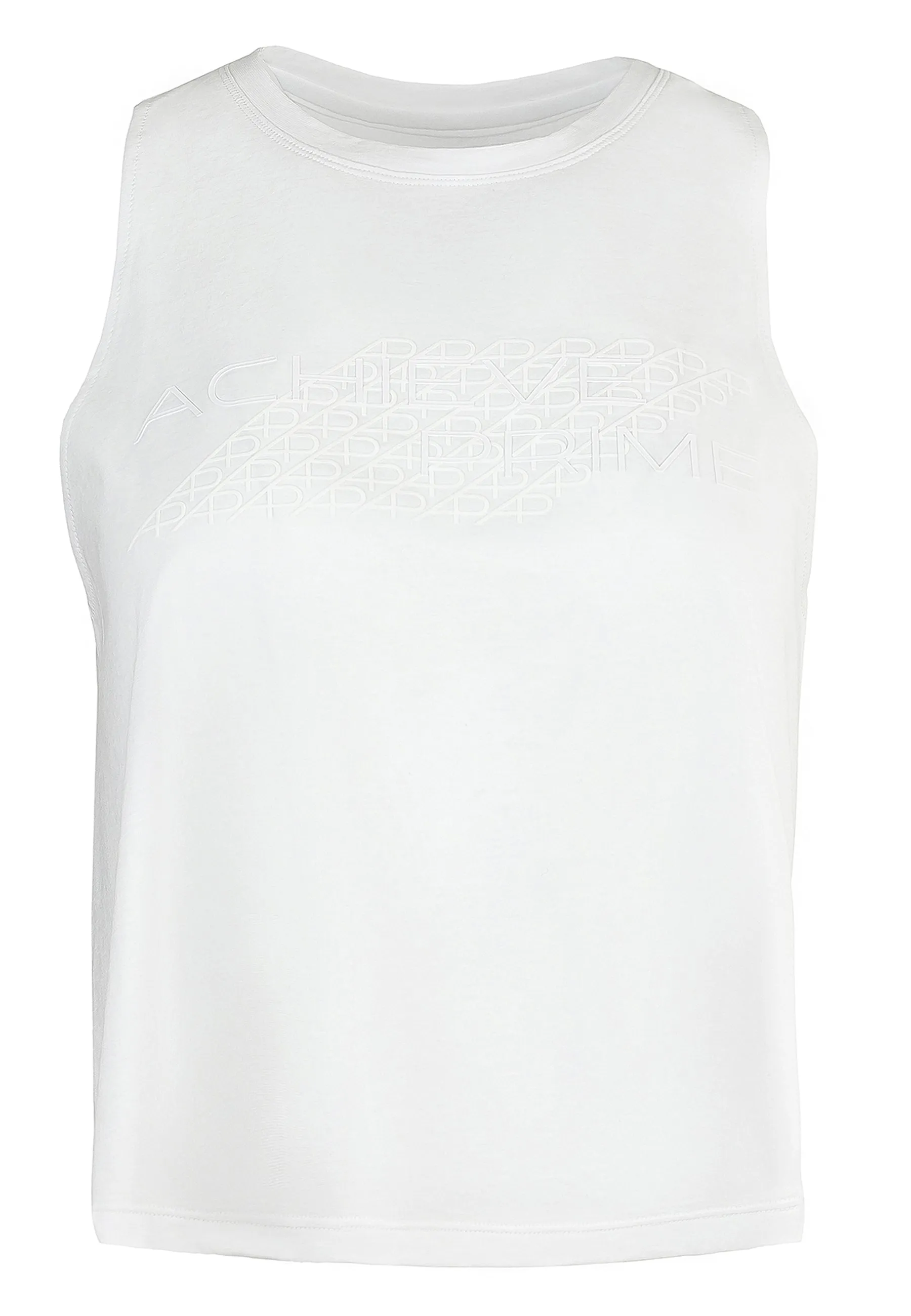 Time Crop Top - Weiß